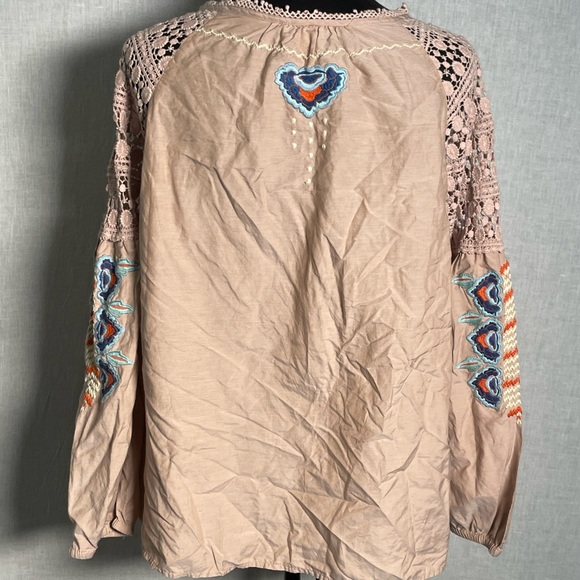 Sundance Womens Beautiful Silk Blend Top- Medium - Picture 7 of 8